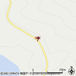 長崎県南松浦郡新上五島町曽根郷1675周辺の地図