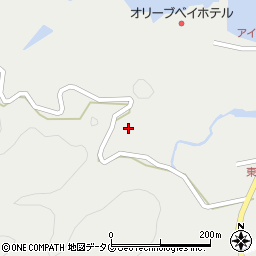 長崎県西海市大島町1586周辺の地図