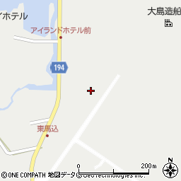 長崎船舶装備株式会社　大島営業所周辺の地図