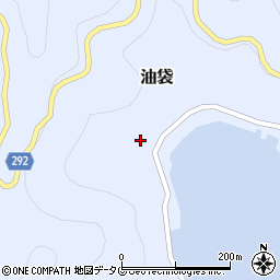 愛媛県南宇和郡愛南町油袋404周辺の地図