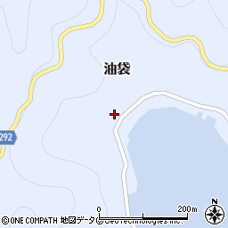 愛媛県南宇和郡愛南町油袋408周辺の地図