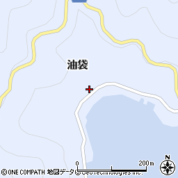 愛媛県南宇和郡愛南町油袋422周辺の地図