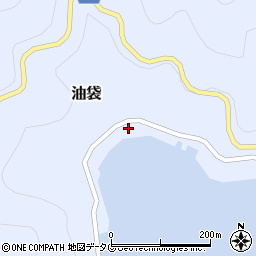 愛媛県南宇和郡愛南町油袋425周辺の地図