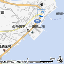 山崎マーク第二作業場周辺の地図