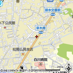 カギのキー＆ロック１１０番大牟田周辺の地図