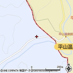 熊本県玉名郡和水町岩1650周辺の地図
