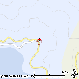 愛媛県南宇和郡愛南町油袋636周辺の地図