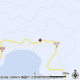 愛媛県南宇和郡愛南町油袋557周辺の地図