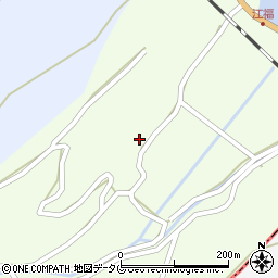 佐賀県鹿島市江福周辺の地図