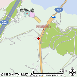 長崎県西海市西彼町小迎郷71周辺の地図