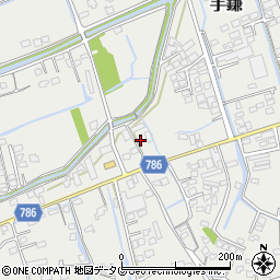 松永秤工場周辺の地図