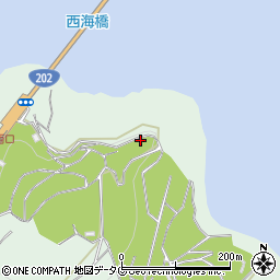 長崎県西海市西彼町小迎郷124周辺の地図