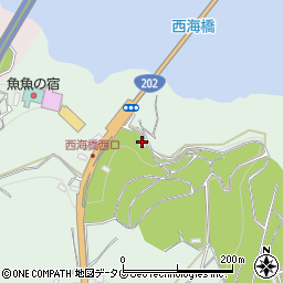 長崎県西海市西彼町小迎郷97周辺の地図