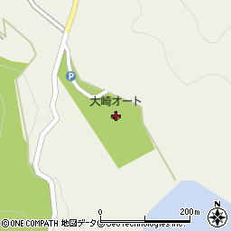 大崎オートキャンプ場周辺の地図