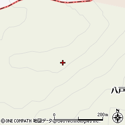 碁盤ケ岳周辺の地図