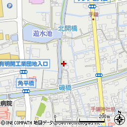 福岡県大牟田市手鎌1129周辺の地図