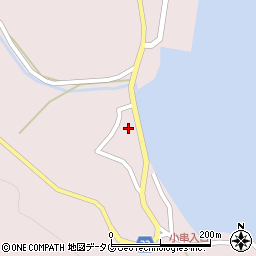 長崎県南松浦郡新上五島町小串郷735-3周辺の地図