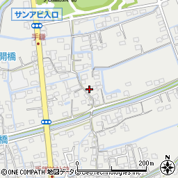 福岡県大牟田市手鎌1226周辺の地図