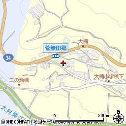 長崎県東彼杵郡東彼杵町菅無田郷327周辺の地図