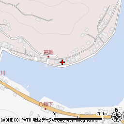 長崎県西海市西海町丹納郷1056周辺の地図