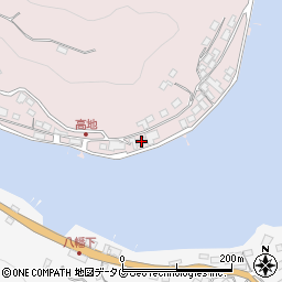 長崎県西海市西海町丹納郷1053周辺の地図