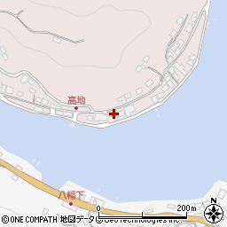 長崎県西海市西海町丹納郷1510周辺の地図
