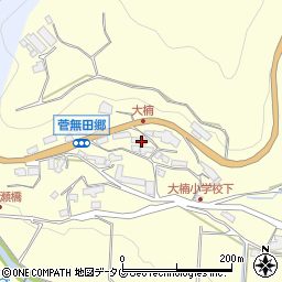 長崎県東彼杵郡東彼杵町菅無田郷341周辺の地図