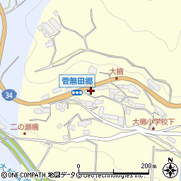 長崎県東彼杵郡東彼杵町菅無田郷343周辺の地図