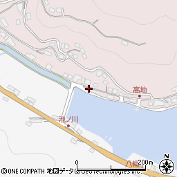 長崎県西海市西海町丹納郷1151周辺の地図