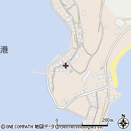 長崎県東彼杵郡川棚町三越郷198周辺の地図