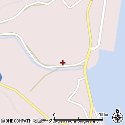 長崎県南松浦郡新上五島町小串郷1299周辺の地図