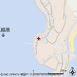 長崎県東彼杵郡川棚町三越郷138周辺の地図