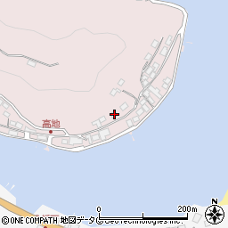 長崎県西海市西海町丹納郷1062周辺の地図