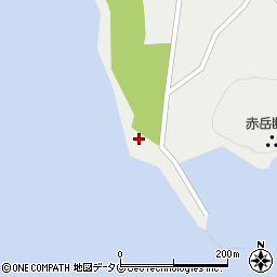 長崎県南松浦郡新上五島町曽根郷1215周辺の地図