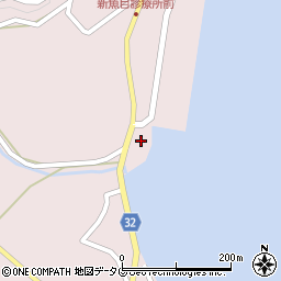 長崎県南松浦郡新上五島町小串郷1393-3周辺の地図