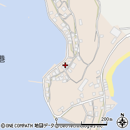長崎県東彼杵郡川棚町三越郷206周辺の地図