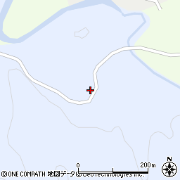 大分県臼杵市野津町大字八里合124周辺の地図