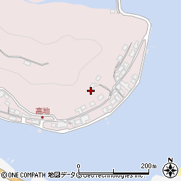 長崎県西海市西海町丹納郷1034周辺の地図