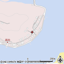 長崎県西海市西海町丹納郷1019周辺の地図