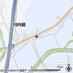 長崎県東彼杵郡東彼杵町法音寺郷207周辺の地図