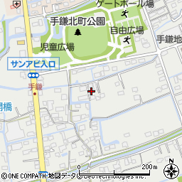 高柳荘周辺の地図