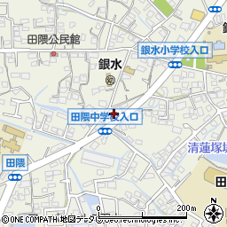 株式会社カンサイ　大牟田営業所周辺の地図