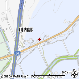 長崎県東彼杵郡東彼杵町法音寺郷169周辺の地図