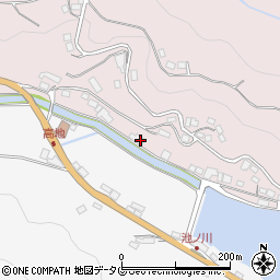 長崎県西海市西海町丹納郷1206周辺の地図