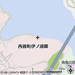 長崎県西海市西彼町伊ノ浦郷540周辺の地図