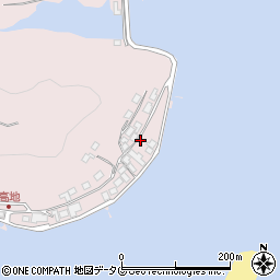 長崎県西海市西海町丹納郷988周辺の地図