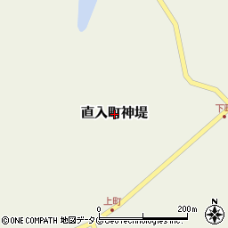 大分県竹田市直入町大字神堤周辺の地図