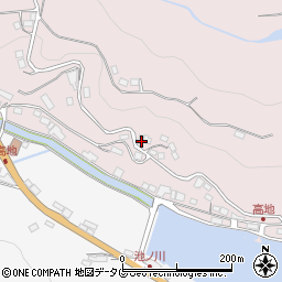 長崎県西海市西海町丹納郷1192周辺の地図