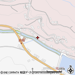 長崎県西海市西海町丹納郷1207周辺の地図
