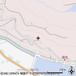 長崎県西海市西海町丹納郷1173周辺の地図